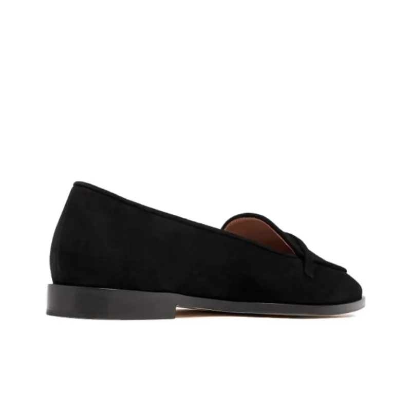 Malone Souliers Barry Loafers Women's Black-2