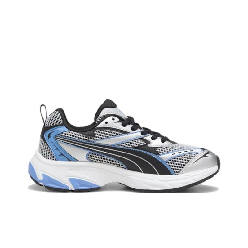 PUMA Morphic Lightweight Low Top Running Shoes Unisex Gray Blue Black-1