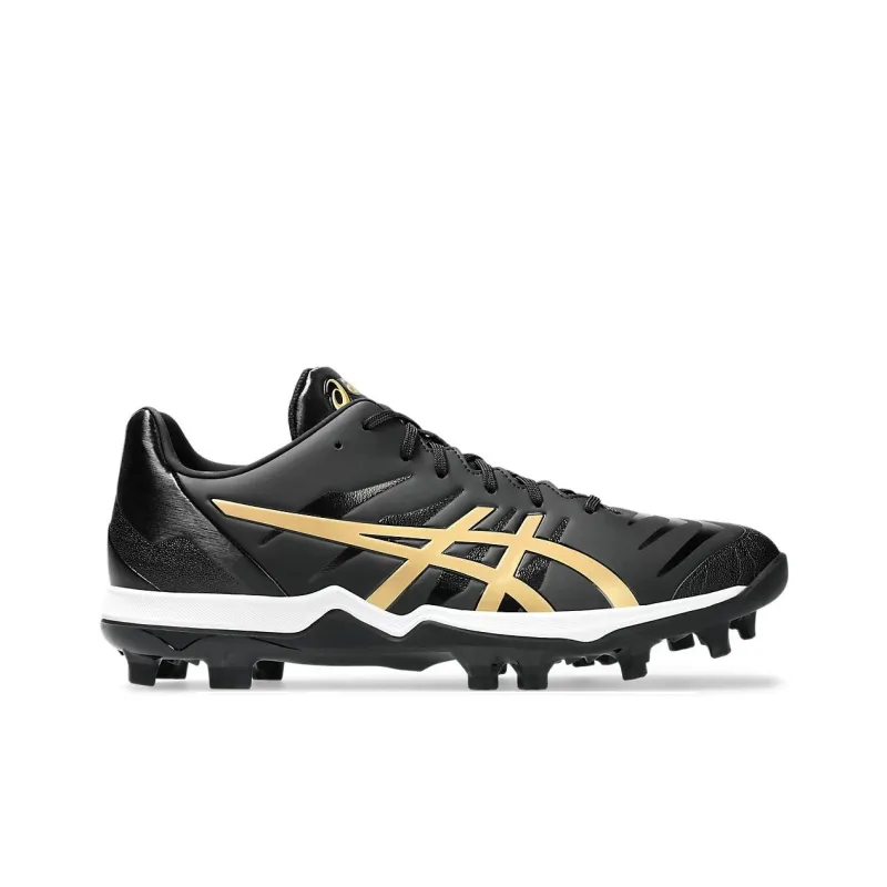 Asics Goldstage Anti Slip Wear Resistant Low Top Training Shoes Men's Black Gold-1