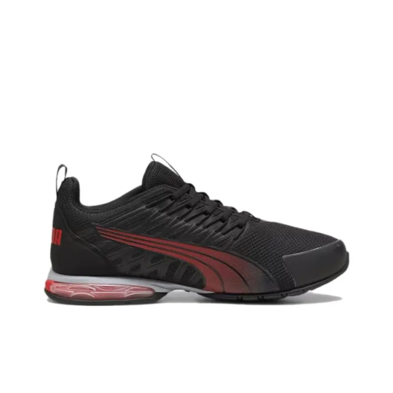 PUMA Voltaic Evo Anti Slip Wear Resistant Low Top Running Shoes Men's Black-1