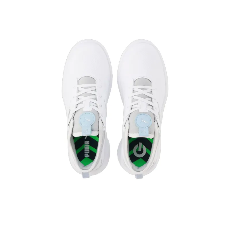PUMA IGNITE Anti Slip Wear Resistant Low Top Golf Shoes Women's White-3