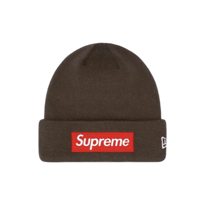 Supreme X New Era Box Logo Beanie-0