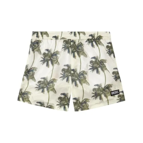 DIESEL Beach Shorts Men Green