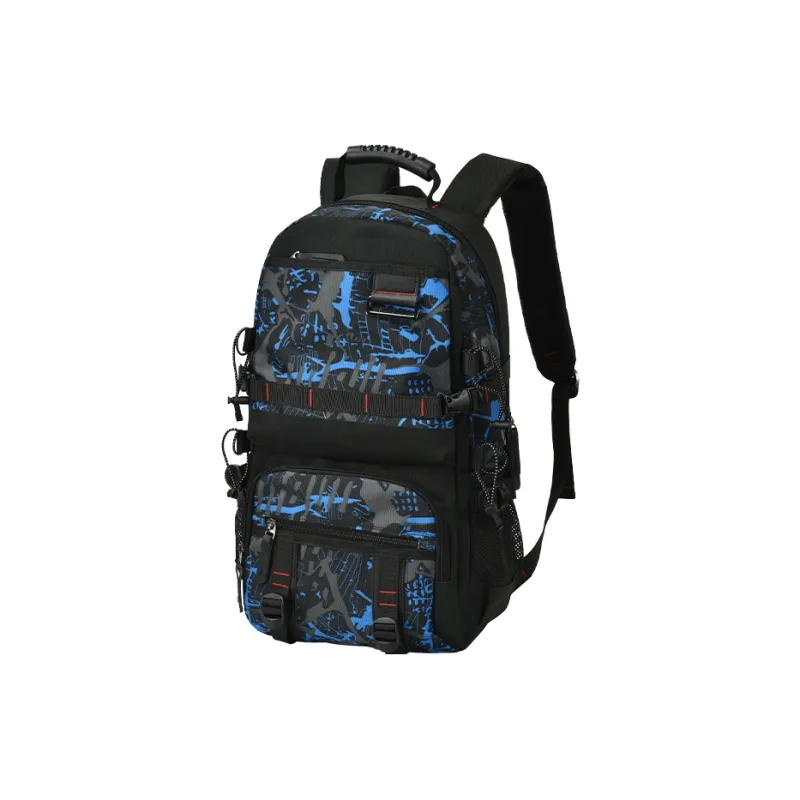 Yohji Kimura Backpacks Blue Gray-1