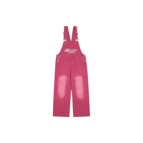 PUNCHUN Overalls Women's Pink