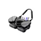 [Premium Mini Program Style-Black Gray]Wide Four-Wheel Four-Elbow Support+Smart Counting