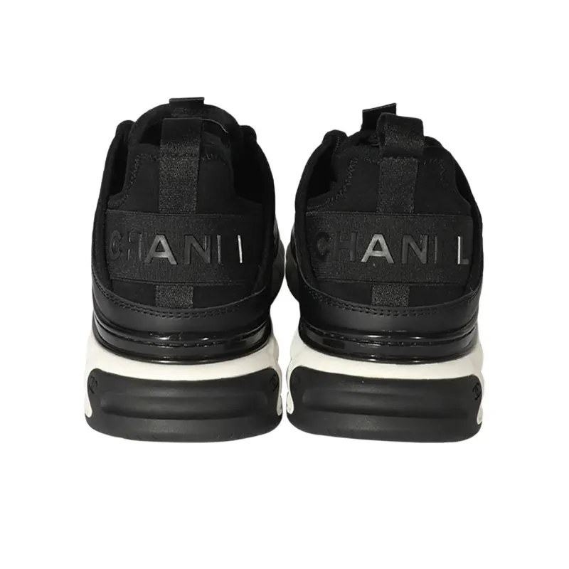 CHANEL Cushioning Anti-Slip And Wear-Resistant Athletic Shoes Men's Black-4