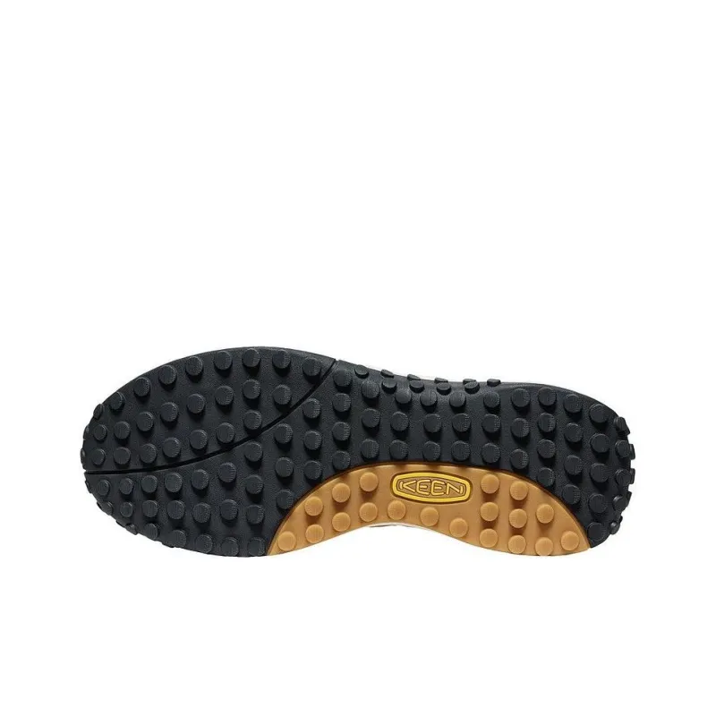 KEEN Anti-Slip Wear-Resistant Breathable Support Low-Top Outdoor Shoes Men's Black White-5