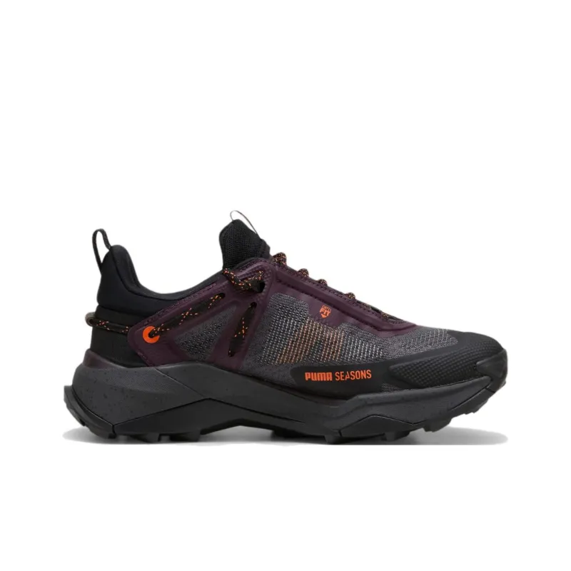 PUMA SEASONS Anti Slip Wear Resistant Low Top Trekking Shoes Women's Black-1