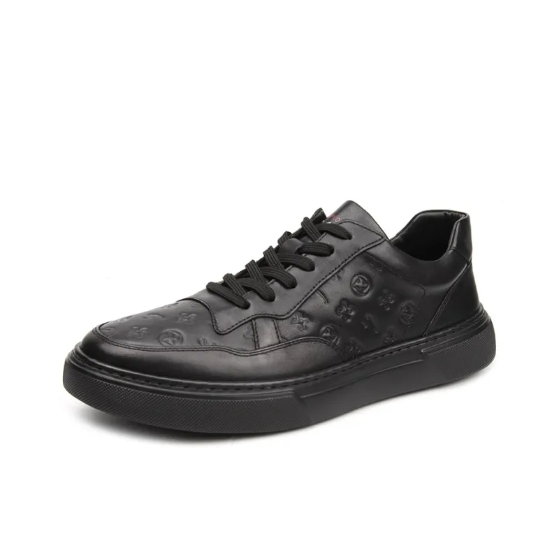 Satchi Anti Slip Wear Resistant Low Top Casual Shoes Men's Black-1