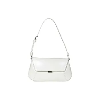 AMINA MUADDI Cow Leather Handbag, Shoulder Bag Women's White
