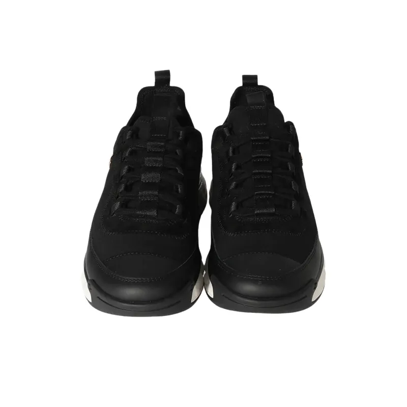CHANEL Cushioning Anti-Slip And Wear-Resistant Athletic Shoes Men's Black-3