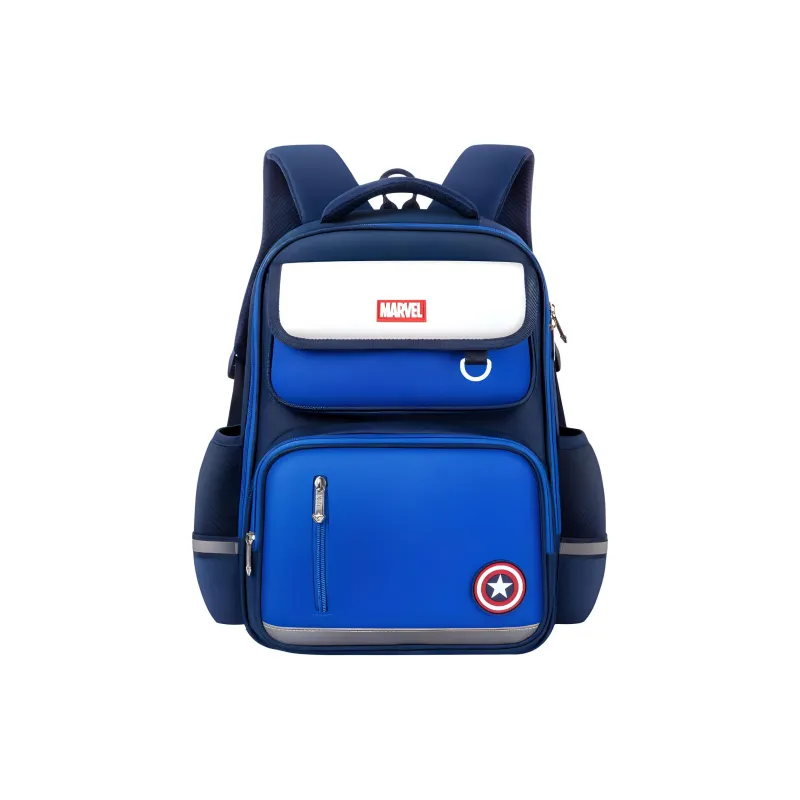 Disney × Marvel Collaboration Polyester Backpack Regular Men's Blue/Green-0