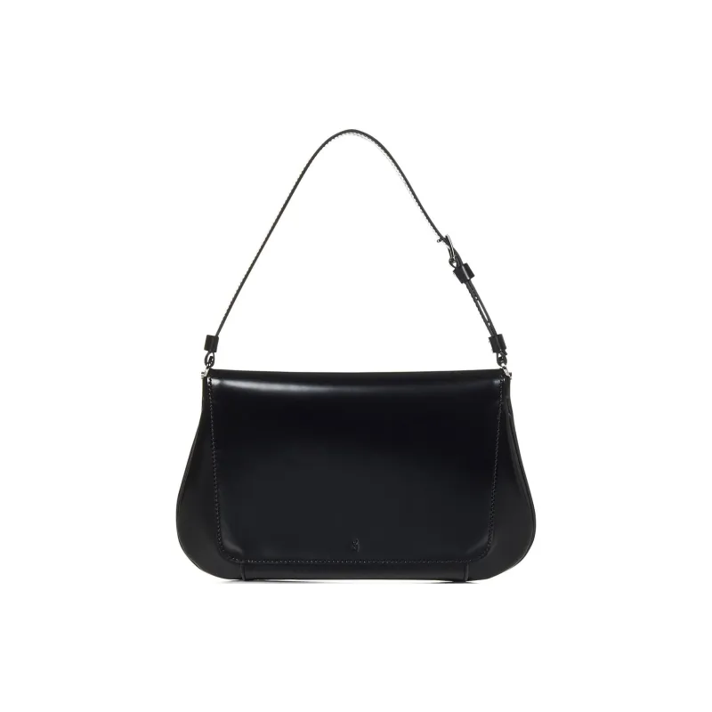 AMINA MUADDI Ami Logo Embossed Shoulder Bag-2