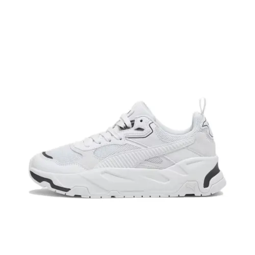 PUMA Trinity Slip Resistant Low Top Casual Shoes Men's White