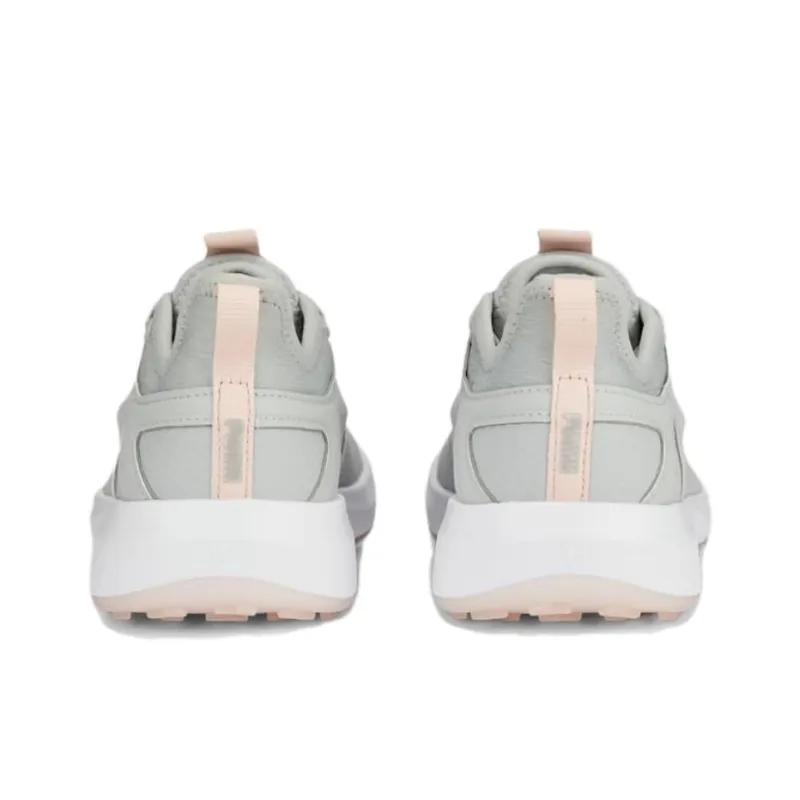 PUMA IGNITE Durable Breathable Lightweight Low Top Golf Shoes Women's Gray White-4