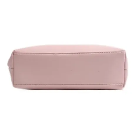 Carksky PU Tote Bag Shopping Bag Shoulder Bags Regular Women's Pink-4