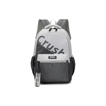 BAODIDAISHU Nylon Fabric Backpack Laptop Bag Backpack Regular Men's Dark Gray/Black/Khaki/Green/Gray Purple