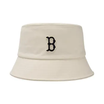 MLB Cotton Bucket Hats Unisex Beige