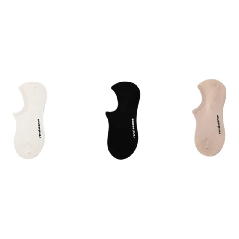 Vine Color No Show Socks Women's 3 Pack-17