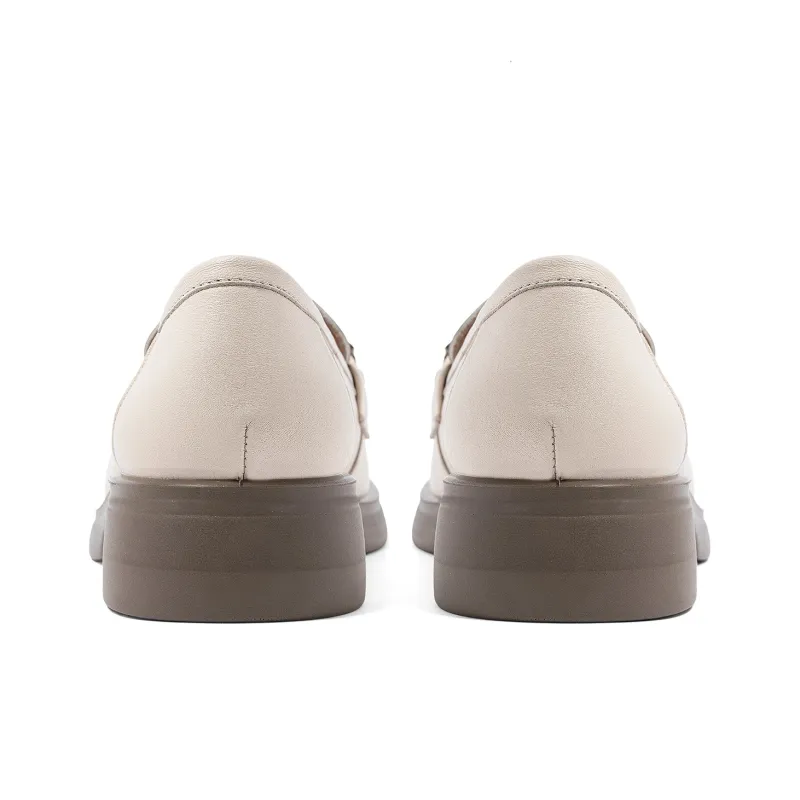 COMELY Loafers Women's Black/Light Brown/Ecru-4