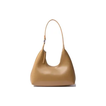 BOB ORE BLUE COLLECTION Genuine Leather Handbag Shoulder Bag Small Size Women's Yellow