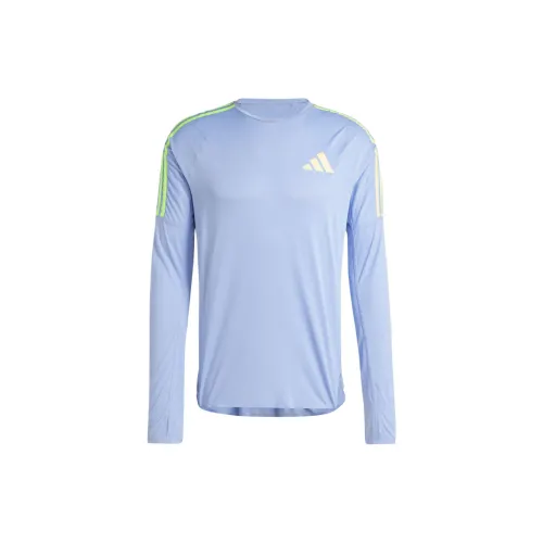 Adidas Adizero T-Shirts Men Light Blue