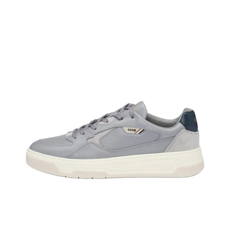 HUGO BOSS Low Top Casual Shoes Men's Gray-0