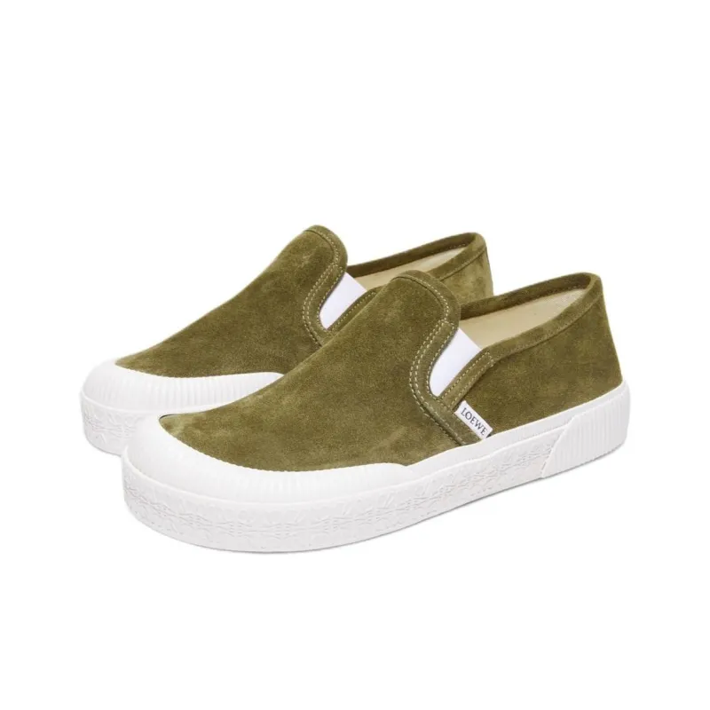 LOEWE Terra Vulca Skateboard Shoes Men's Green-2