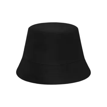 TEAM WANG Design Cotton Bucket Hats Unisex Black