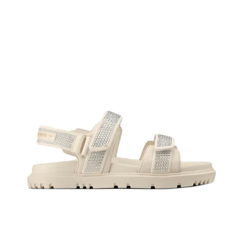 DIOR DIORAct Beach Sandals Women's White-1