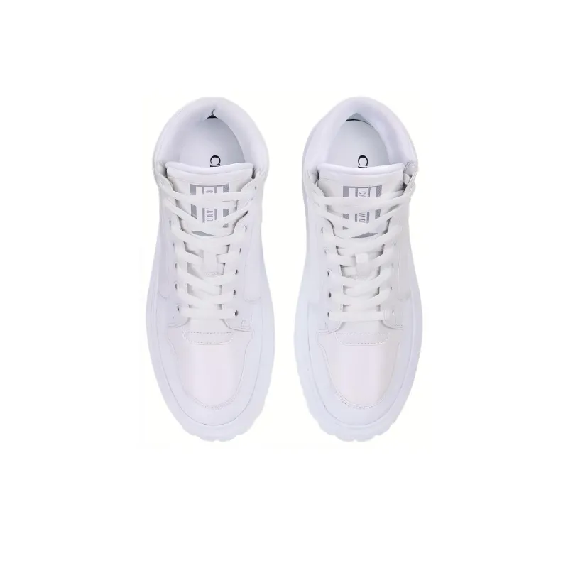 DIOR Women's D-Player 'Quilted Nylon - White Grey'-4