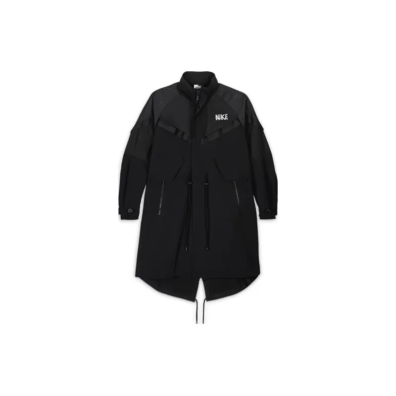 Sacai Nike X Sacai Trench Coat Unisex Black XL 