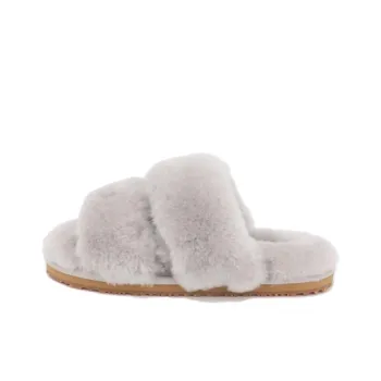 K.D.KENAZ Slide Slippers Women's Light Gray
