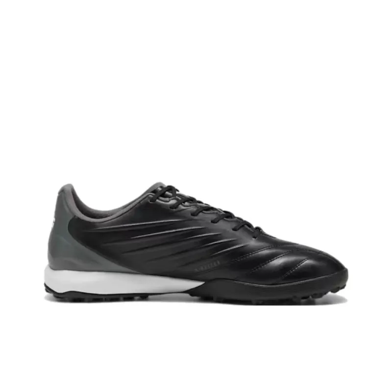 PUMA King Pro TT Rubber Broken Studs Anti Slip Wear Resistant Soccer Shoes Men's Black-1