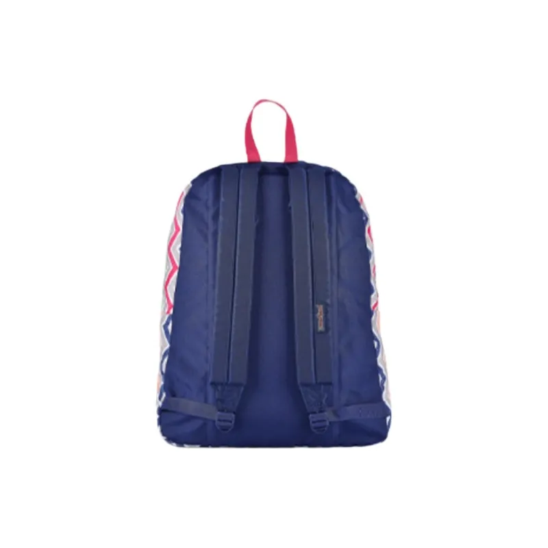 JanSport Fabric Sports Bag Computer Backpack Regular Unisex Wave Color Stripes-3