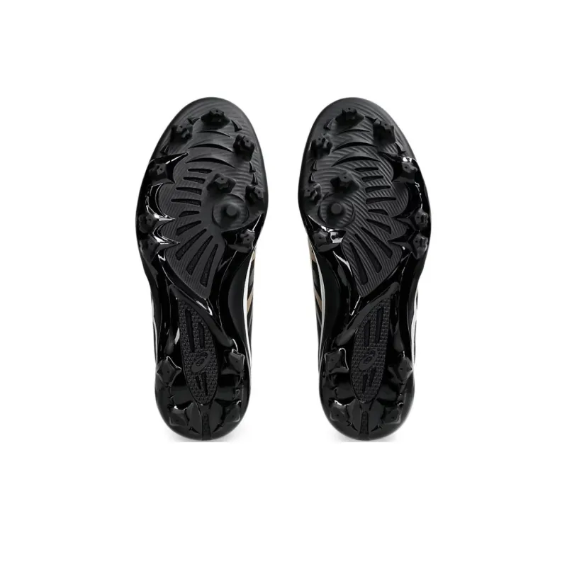 Asics Goldstage Anti Slip Wear Resistant Low Top Training Shoes Men's Black Gold-4