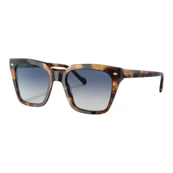 VOGUE Plastic Square Sunglasses Men's Brown