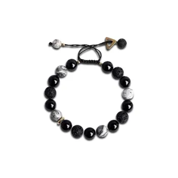 LuluCanaan Obsidian Bracelets Unisex
