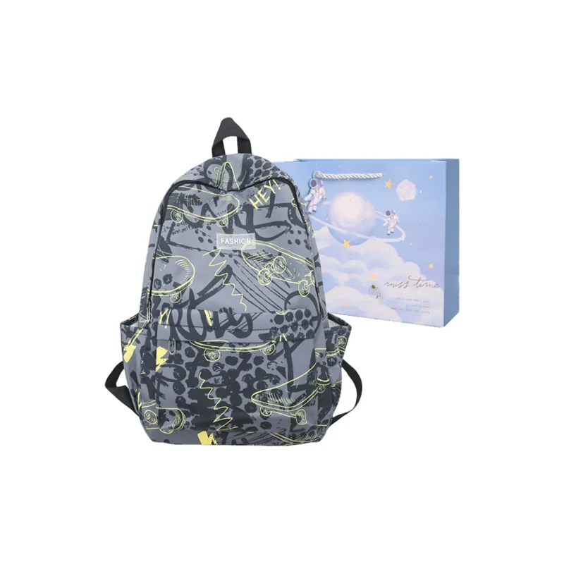 Duoluplo Doron Paul Nylon Backpack Unisex Multicolor-6