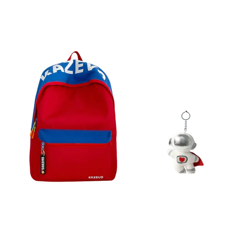 BRABOSTON Nylon Backpack Regular Unisex Dark Blue/Gray/Red Blue/Red Yellow-10