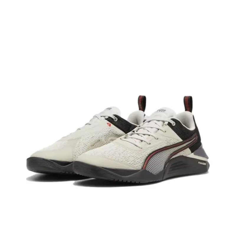 PUMA Fuse 3.0 Anti Slip Wear Resistant Low Top Training Shoes Men's Ecru-2