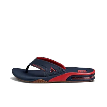 REEF Slip-Resistant Flip Flops Men's Blue Orange