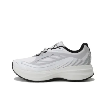 DESCENTE City Lift Anti Slip Wear Resistant Low Top Running Shoes Unisex White Gray Black