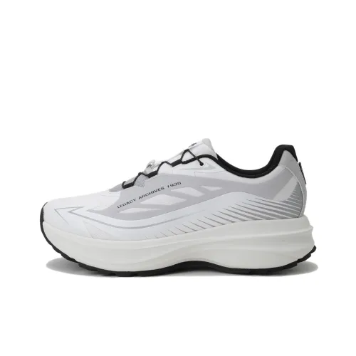 DESCENTE City Lift Running Shoes Unisex Low-Top White/Gray/Black