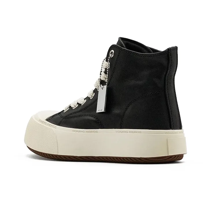 Little Sue Niche Design Fashion Trend Versatile Classic Canvas Shoes Wear-Resistant High-Top Casual Shoes Women's-2