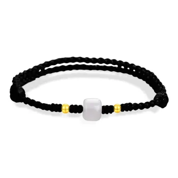 Shiban Colored Glaze Jade Bracelets Unisex