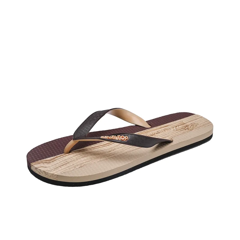 TROADLOP Rubber Sole Abrasion Resistant Flip Flops Unisex-9