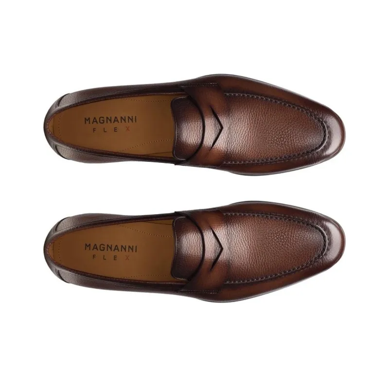 Magnanni Diezma II Loafers Men's Brown-3