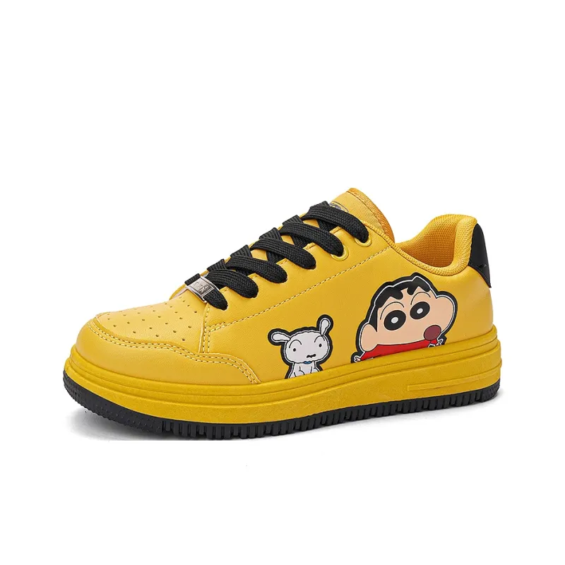 Crayon Shinchan Low Top Skateboard Shoes Unisex-1